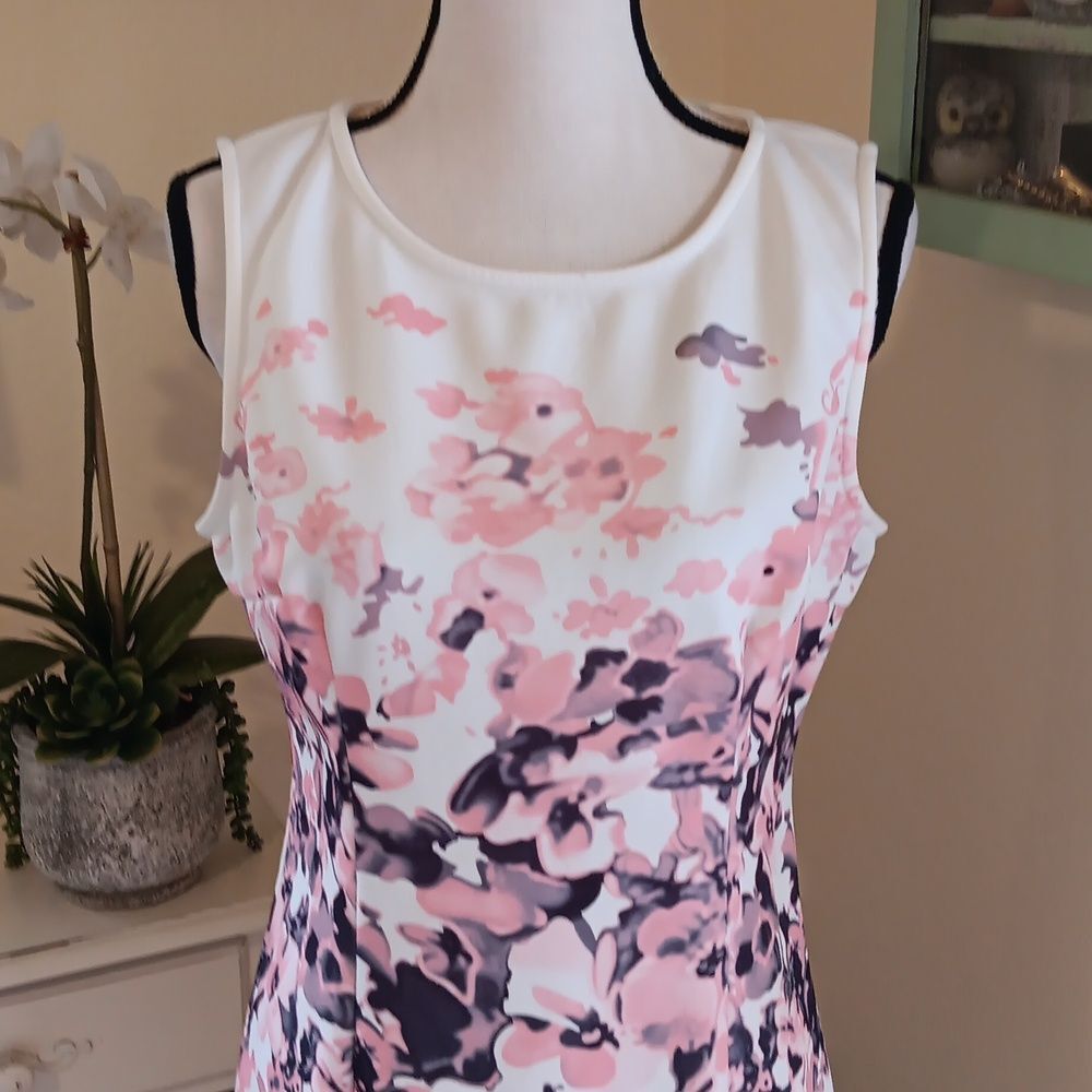 Romwe Sheath Bodycon Floral Dress. Datenight. - Picture 3 of 12